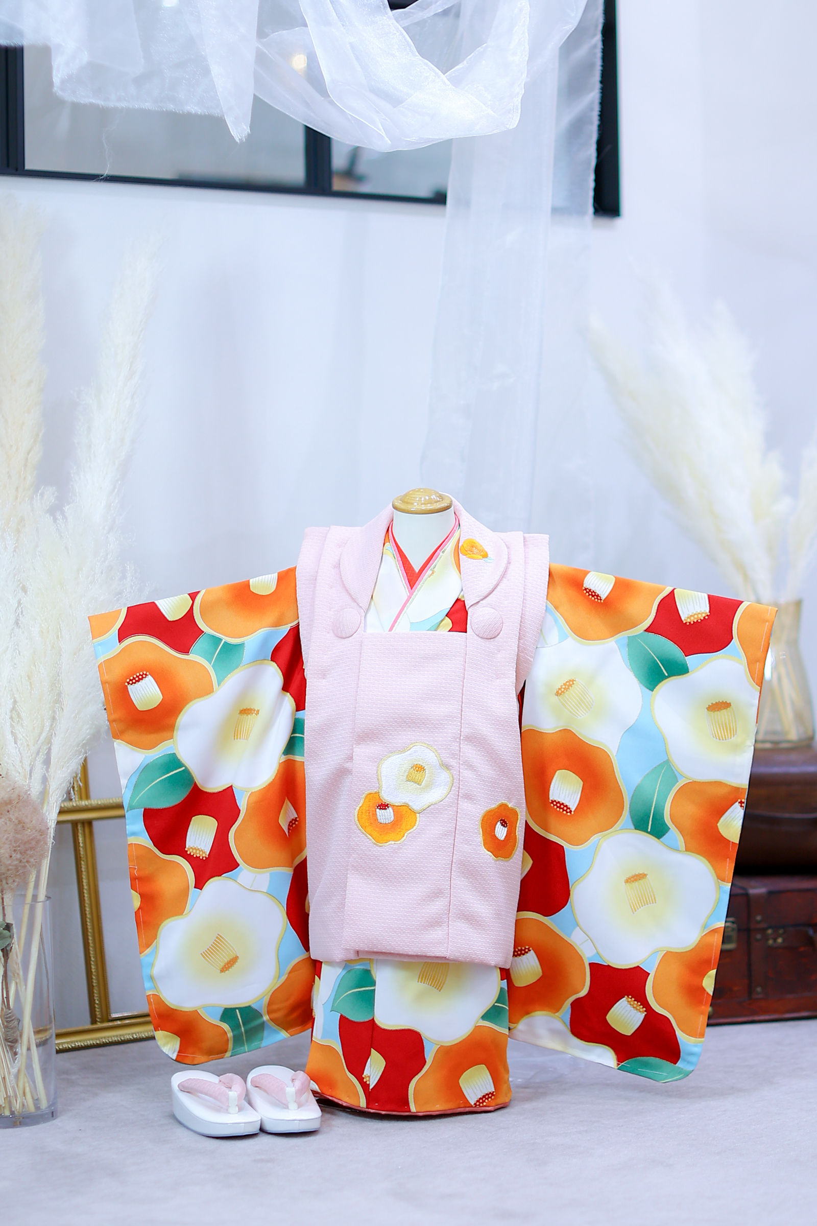 3歳女の子被布-3