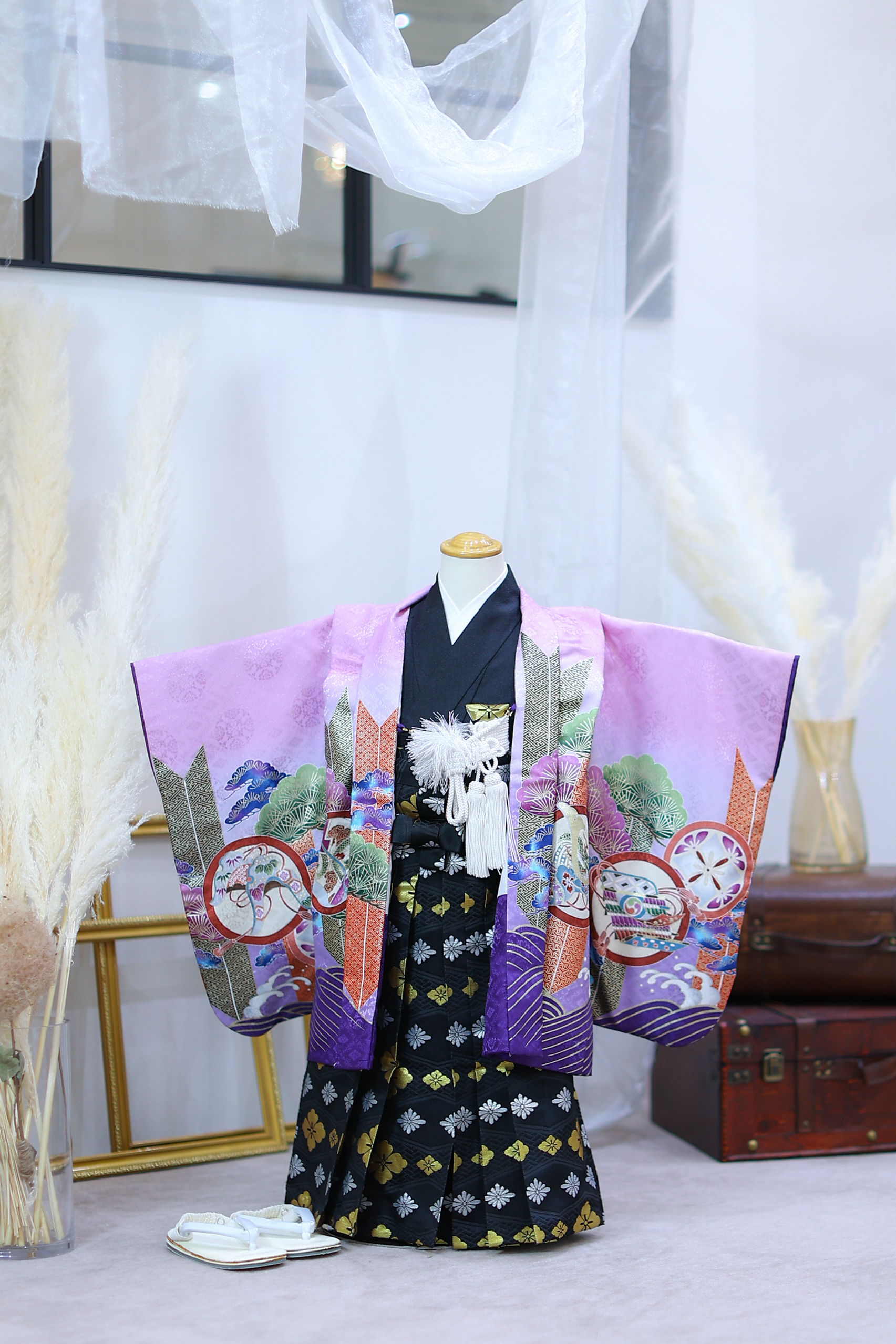 3歳男の子着物-2