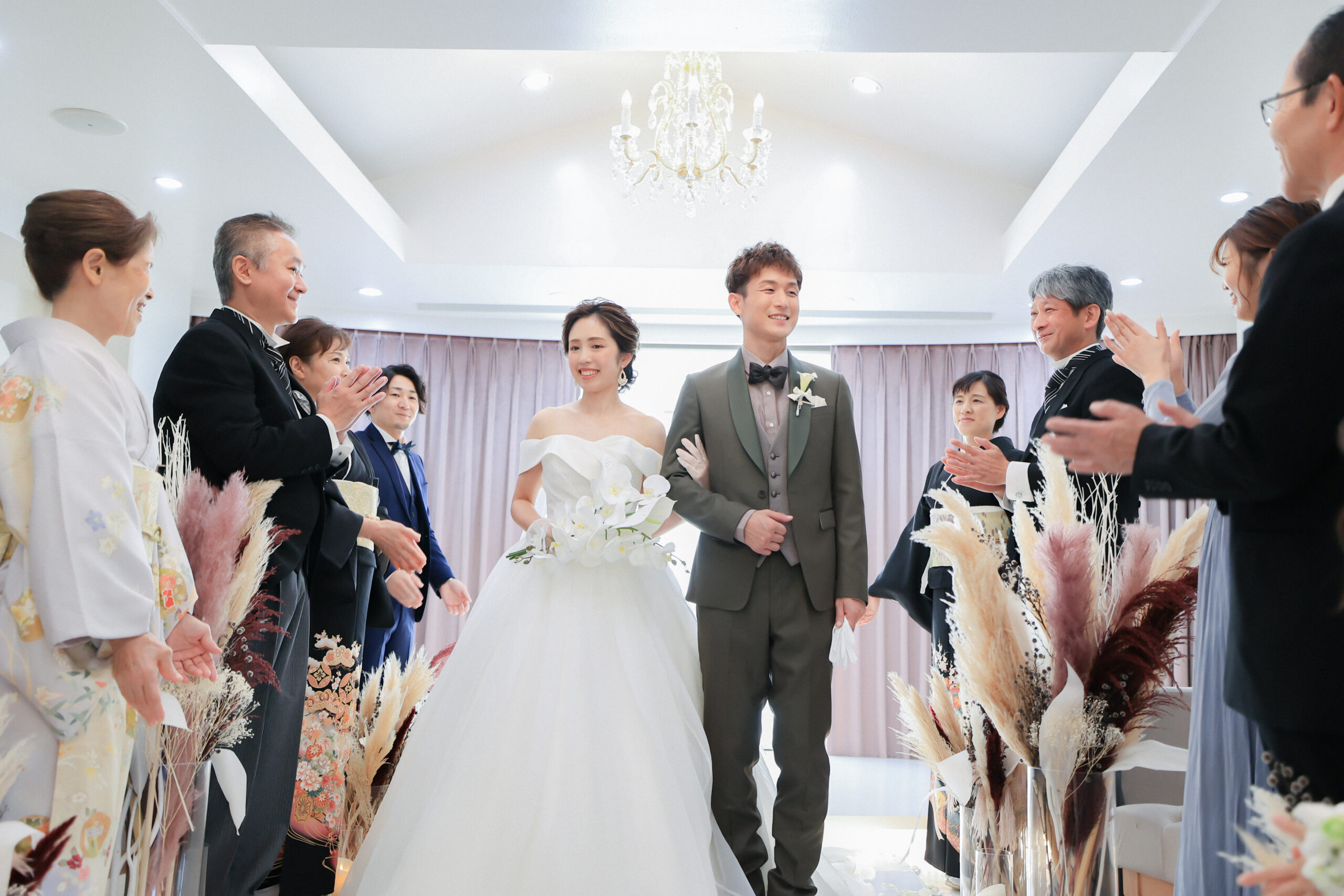 チャペルでセレモニーフォト♩